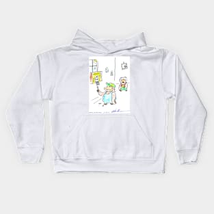 Air Conditioner Repair Ape Kids Hoodie